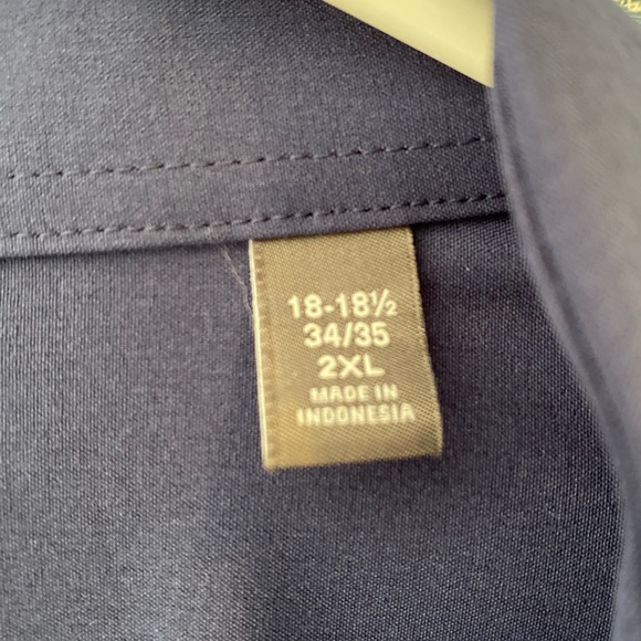 Royal Blue Button Up - Picture 3 of 7